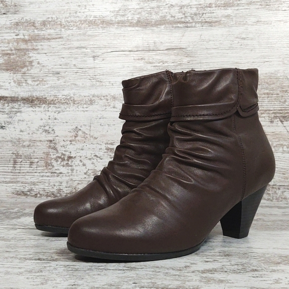 🟪Like New Blondo Brown Leather Waterproof Boot - Picture 3 of 16